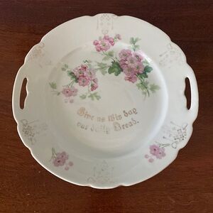 Antique Prayer Plate